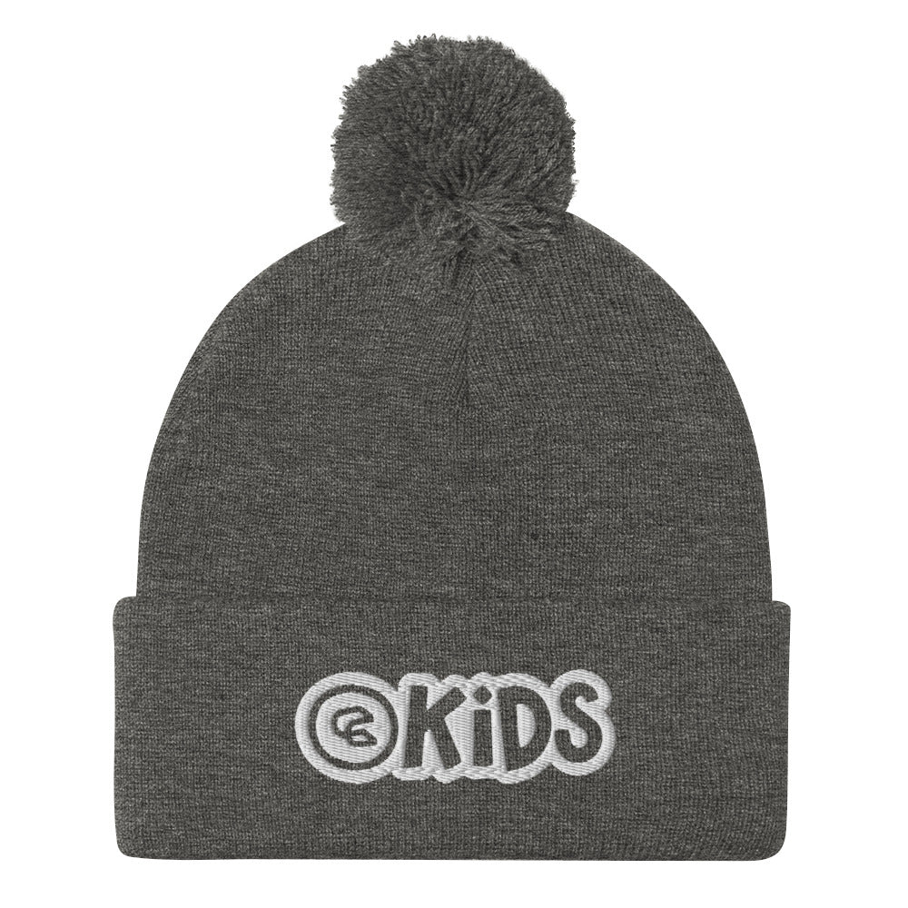 Community Kids Pom-Pom Beanie