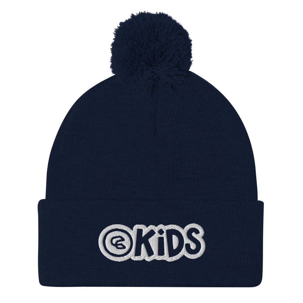 Community Kids Pom-Pom Beanie