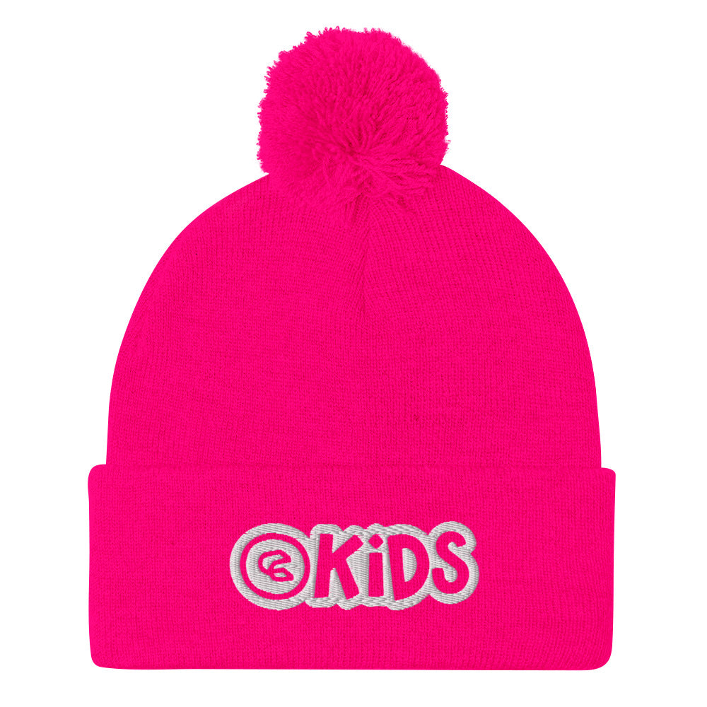 Community Kids Pom-Pom Beanie