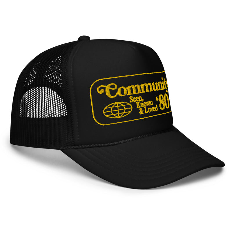 Vintage CC Foam trucker hat