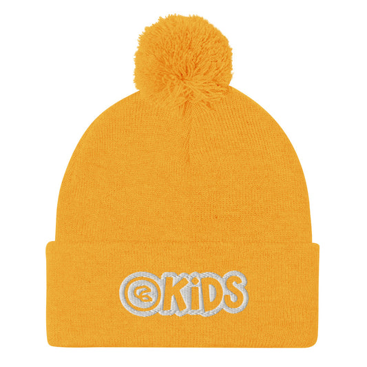 Community Kids Pom-Pom Beanie